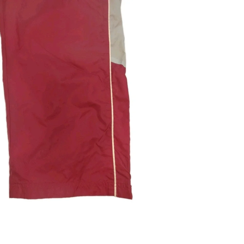 VTG Starter Alabama Crimson Tide Mesh Lined Windbreaker Pants Men's SZ Large A3‎